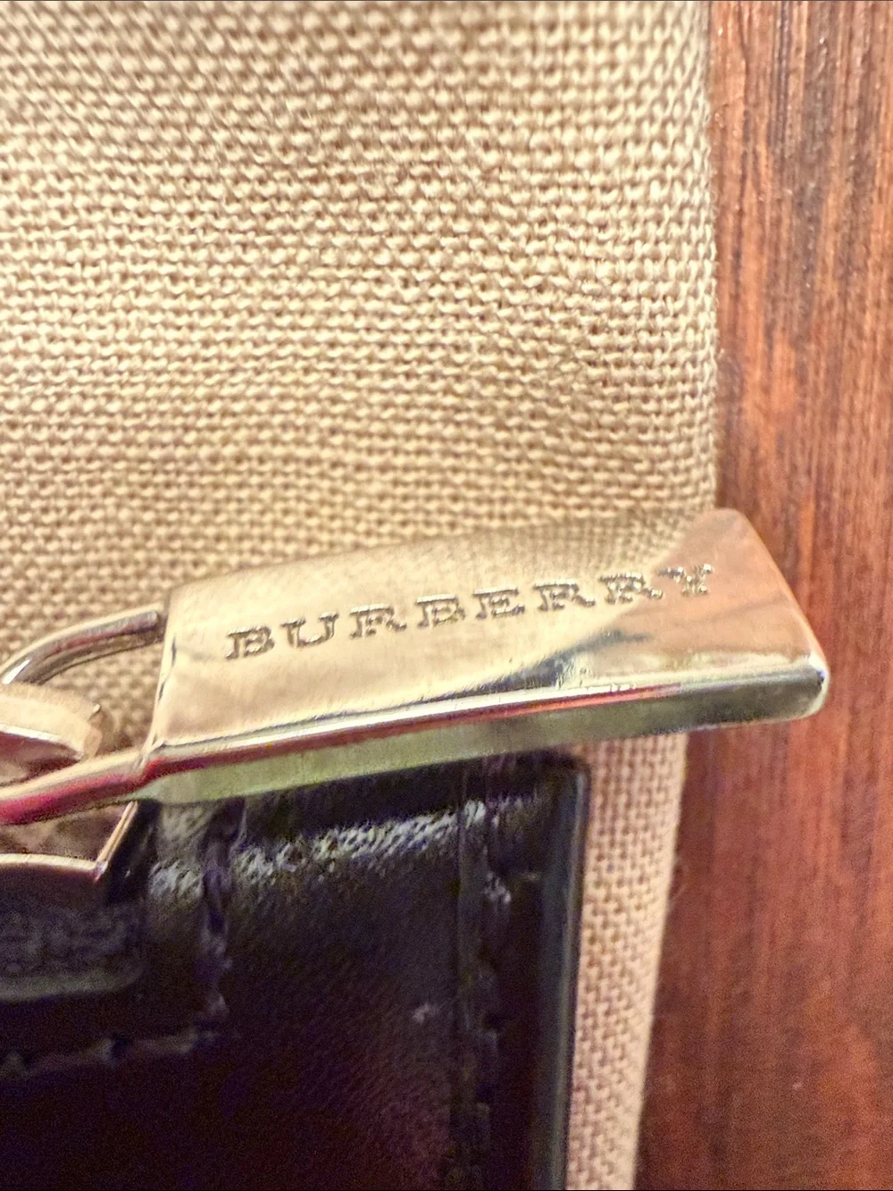 New w Tags Burberry Nova Check card case/ Key pouch